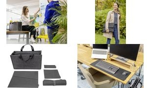 sigel Bundle Business-Filztasche Desk Sharing Bag Classic L