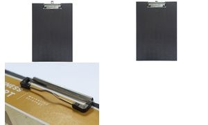 kangaro Klemmbrett mit Folienüberzug, DIN A4, schwarz