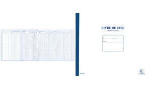 ELVE Cahier piqué "Livre de Paye", 270 x 315 mm, 40 pages