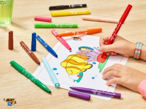 BIC KIDS Fasermaler Visacolor XL, 144er Kartonbox