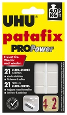 UHU Klebepads patafix PROPower, wieder ablösbar, weiß