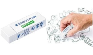 STAEDTLER Radierer PVC-free B20, weiß