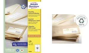 AVERY Zweckform Recycling Universal-Etiketten, 210 x 148 mm
