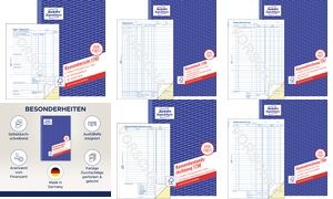 AVERY Zweckform Formularbuch "Kassenabrechnung", A4