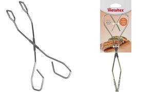 metaltex Grill- und Küchenzange, Länge: 250 mm, Edelstahl