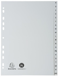 EXACOMPTA Kunststoff-Register, A-Z, DIN A4, 20-teilig