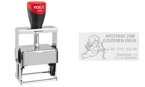 COLOP Textstempel Expert 3400, 6-zeilig, Gutschein