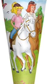 ROTH Motiv-Schultüte "Bibi & Tina", rund, 700 mm, Effekt