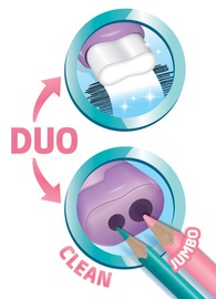 Maped Radierer-Spitzer-Kombi Connect Duo PASTEL,20er Display