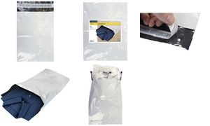 RAADHUIS Versandtasche, COEX PE, 180 x 250 mm, 55 my, weiß