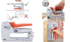 TACWISE Tacker/Nageltacker Z4-140 (4-in-1), silber/orange