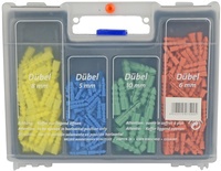 BRÜDER MANNESMANN Bohrer & Dübelsatz, 300-teilig, im Koffer