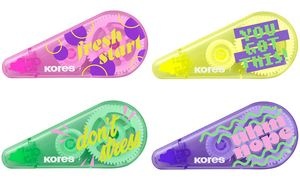 Kores Einweg-Korrekturroller "Rollix", 5 mm x 8 m, 2er