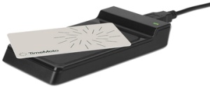 TimeMoto USB-RFID-Lesegerät RF-150, schwarz