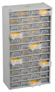 allit Kleinteilemagazin VarioPlus Metall 73, 48 Fächer