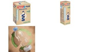 tesa Film ECO & CRYSTAL, transparent, 19 mm x 66 m