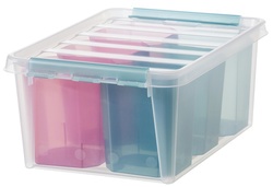 smartstore Aufbewahrungsbox COLOUR 14 L + Einsätze