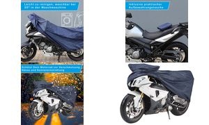 cartrend Motorrad-Garage, wasserdicht, Größe: L