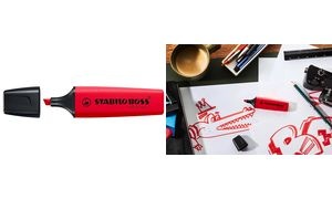 STABILO Textmarker BOSS ORIGINAL, realred