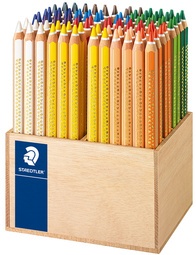 STAEDTLER Dreikant-Buntstift Noris super jumbo, 96er Display
