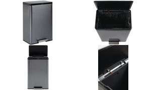 Rubbermaid Tret-Abfalleimer Elite Step-On, 45 Liter