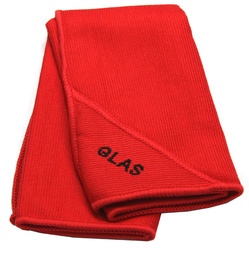 IWH Microfasertuch, für Glas, rot