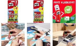 Pritt Klebestift BTS 2024, Multipack, 2x 22 g + 1x 20 g