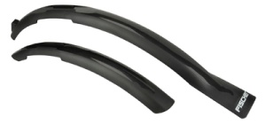 FISCHER Fahrrad-Spritzschutz-Set 26"-29" (66,04 - 73,66 cm)