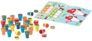 Maped Creativ Motivstempel-Set "ALPHABET", im Koffer