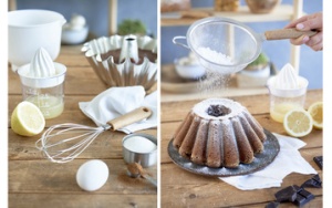 GastroMax Napfkuchenform, aus Weißblech, 1,5 Liter, silber