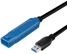 LogiLink USB 3.2 Aktives Verlängerungskabel, 20,0 m
