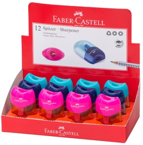 FABER-CASTELL Einfachspitzdose TREND 2019, im Display