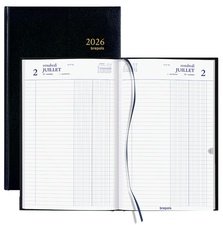 brepols Agenda Banquier large "0.146" 2026, 2 volumes