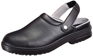 HYGOSTAR Sicherheitsschuh Clog CLASSIC, Größe: 39, weiß