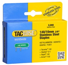TACWISE Heftklammern 140/8 mm, Edelstahl, 2.000 Stück