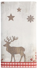 PAPSTAR Weihnachts-Tischdecke "X-mas Deer"