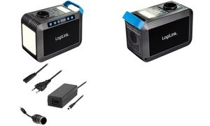 LogiLink Mobiles Ladegerät/Powerstation, 300 Watt, schwarz