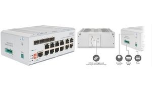 DIGITUS Industrial Gigabit Ethernet Switch, 8-Port