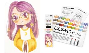 COPIC Marker ciao "LAYER & MIX Manga Starter Set", Sunset