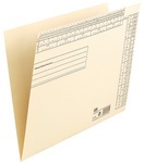 ELBA Einstellmappe - Kraftkarton 180 g/qm, chamois