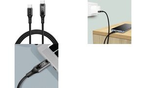 LogiLink USB 2.0 Ladekabel, C-Stecker - C-Stecker, 2,0 m