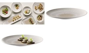 APS Speiseteller BLUSH, flach, Durchmesser: 260 mm, beige