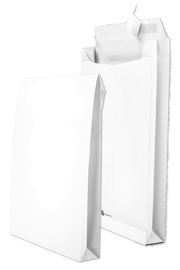 SECURITEX Faltenversandtasche C4, ohne Fenster, weiß