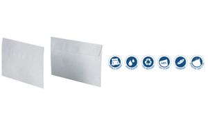 Tyvek Briefumschlag, DIN lang, 110 x 220 mm, weiß