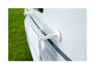 cartrend Caravan-Wäschetrockner, aus Kunststoff, weiß