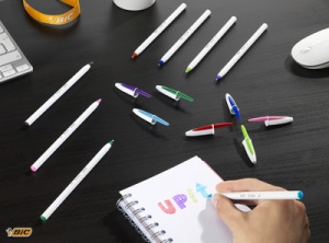 BIC Kugelschreiber Cristal Up Fashion, sortiert, 20er Karton