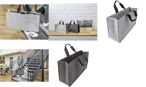 sigel Business-Filztasche Desk Sharing Bag Basic L, hellgrau