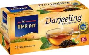 Meßmer Schwarzer Tee "Darjeeling", 25er Packung