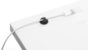 DURABLE Kabel-Clip CAVOLINE CLIP 1, 1 USB-Kabel, grau