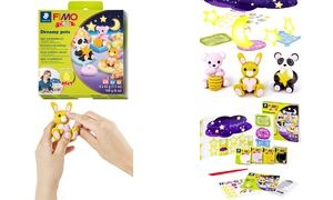 FIMO kids Modellier-Set Form & Play "Dreamy pets"